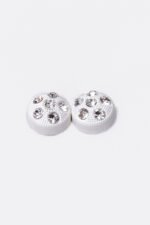 White Crystal Abaya Magnets Acc 312 - Image 4