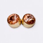 Golden Brown Stone Abaya Magnets – Pair Acc 312