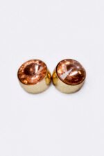 Golden Brown Stone Abaya Magnets – Pair Acc 312