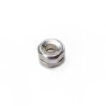 Silver Round Abaya Magnets Pair - Acc-312