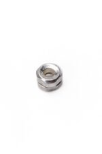 Silver Round Abaya Magnets Pair - Acc-312