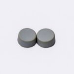 Plain Round Grey Abaya Magnets - Pair Acc-312