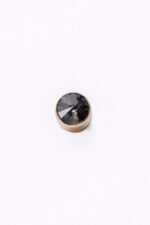 Golden Black Stone Abaya Magnets Pair Acc-312