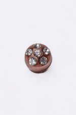 Rose Gold Crystal Abaya Magnets – Pair Acc-312 - Image 2