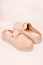 Creamy Comfort Buckle Mules Z-501 - Image 2