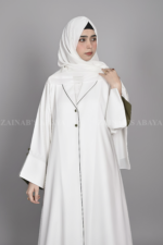 Nida Coat Style Abaya for Women in Pakistan which is crafted with premium Nida Korean Fabric