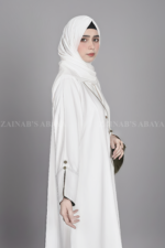 Nida Coat Style Abaya for Women in Pakistan which is crafted with premium Nida Korean Fabric