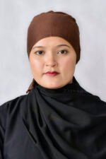 Soft Tie Back Hijab Caps for Girls Acc-49 - Image 5