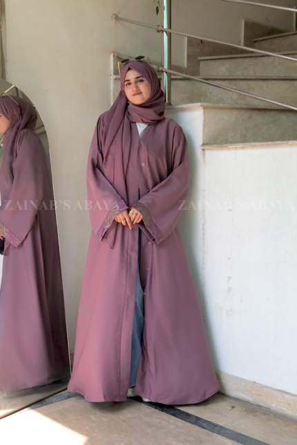 Front Open Abaya