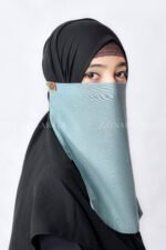 Grape Tie Style Nose Niqab Ac-92 - Image 3