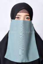 Grape Tie Style Nose Niqab Ac-92