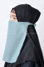 Grape Tie Style Nose Niqab Ac-92 - Image 2