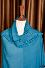 Luxury Pure Chiffon Shawl for Women in Zinc Color Acc-74 - Image 2