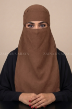 Dark Brown Eyes Niqab Acc-92