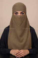 Dark Brown Eyes Niqab Acc-92 - Image 2