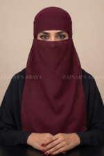 Dark Brown Eyes Niqab Acc-92 - Image 5