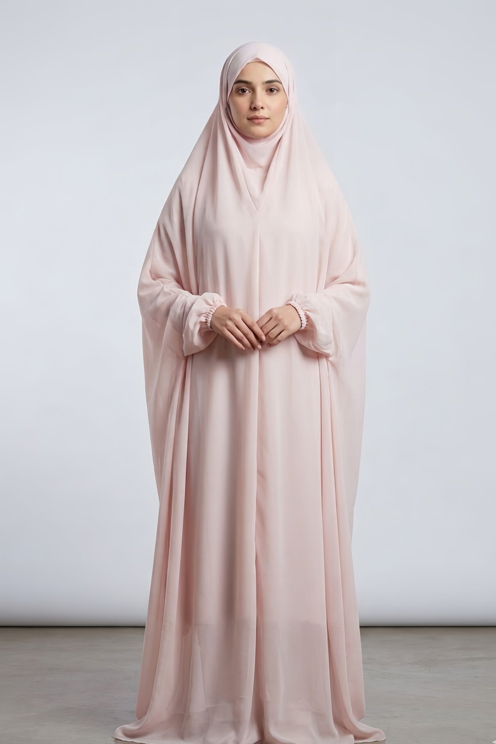 IMG_1016 Premium Chiffon Fabric Namaz Chadar Acc 346 - Image 1