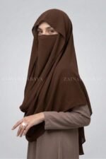 Premium Chiffon Fabric Misri Hijab For Women Acc 53 - Image 2