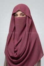 Colored Premium Chiffon Fabric Misri Hijab Acc-53 - Image 7