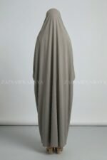 Iraqi Chadar in Nida Fabic with Front Open Button Style Acc-327 - Image 4