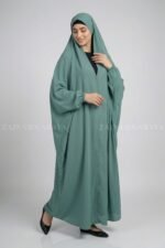 Grape Colored Iraqi Chadar in Nida Fabric Acc-327 - Image 2