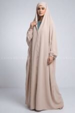 Peach Color Iraqi Chadar Acc 327 - Image 4