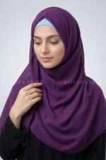 Premium Chiffon Fabric Scarf for Women Acc-58 - Image 4