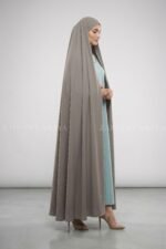 Light Grey Colored Irani Chadar Acc-326 - Image 4
