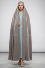 Light Grey Colored Irani Chadar Acc-326