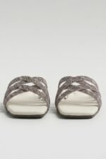 Glam Strap Flat Sleepers for Women Z 114 - Image 4