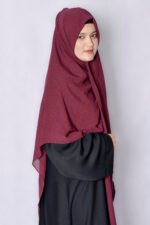 Red Colored Takoon Scarf for Women Acc-213 - Image 2