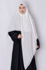 White Colored Takoon Scarf Acc - 213