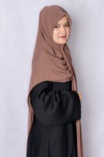 Brown Colored Takoon Scarf for Women Acc 213 - Image 2