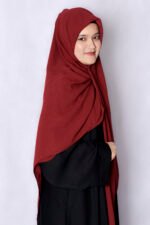 Red Colored Takoon Scarf for Women Acc-213 - Image 4