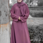 Nida Colored Umbrella Abaya for Women OL-239