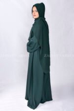 Premium Nida Korean Fabric Front Open Abaya OL-119 - Image 6