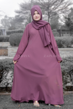 Nida Colored Umbrella Abaya for Women OL-239 - Image 4
