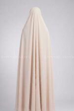 Peach Color Irani Chadar in Chiffon Fabric Acc-326 - Image 5