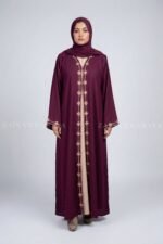 New Zainab Gown Abaya With Turkish Embroidery – 0952