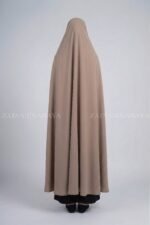 Light Brown Colored Irani Chadar in Chiffon Fabric Acc-326 - Image 5