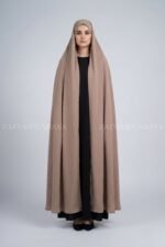 Light Brown Colored Irani Chadar in Chiffon Fabric Acc-326