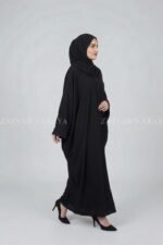 Colored Caftan Abaya in Nida Korean Fabric OL-654 - Image 8