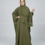 Colored Caftan Abaya in Nida Korean Fabric OL-654