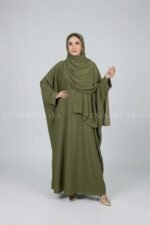 Colored Caftan Abaya in Nida Korean Fabric OL-654