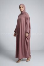 Simple Caftan Abaya in Premium Nida Fabric - Image 4