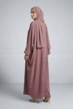 Simple Caftan Abaya in Premium Nida Fabric - Image 5