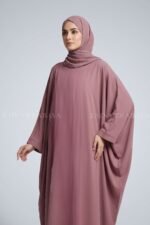 Simple Caftan Abaya in Premium Nida Fabric - Image 2
