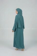 Simple Caftan Abaya in Premium Nida Fabric - Image 10