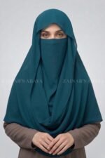 Colored Misri Hijab for Women in Chiffon Fabric Acc-53 - Image 4