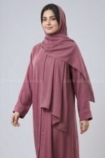 Simple Abaya in Front Open Style OL-119 - Image 8